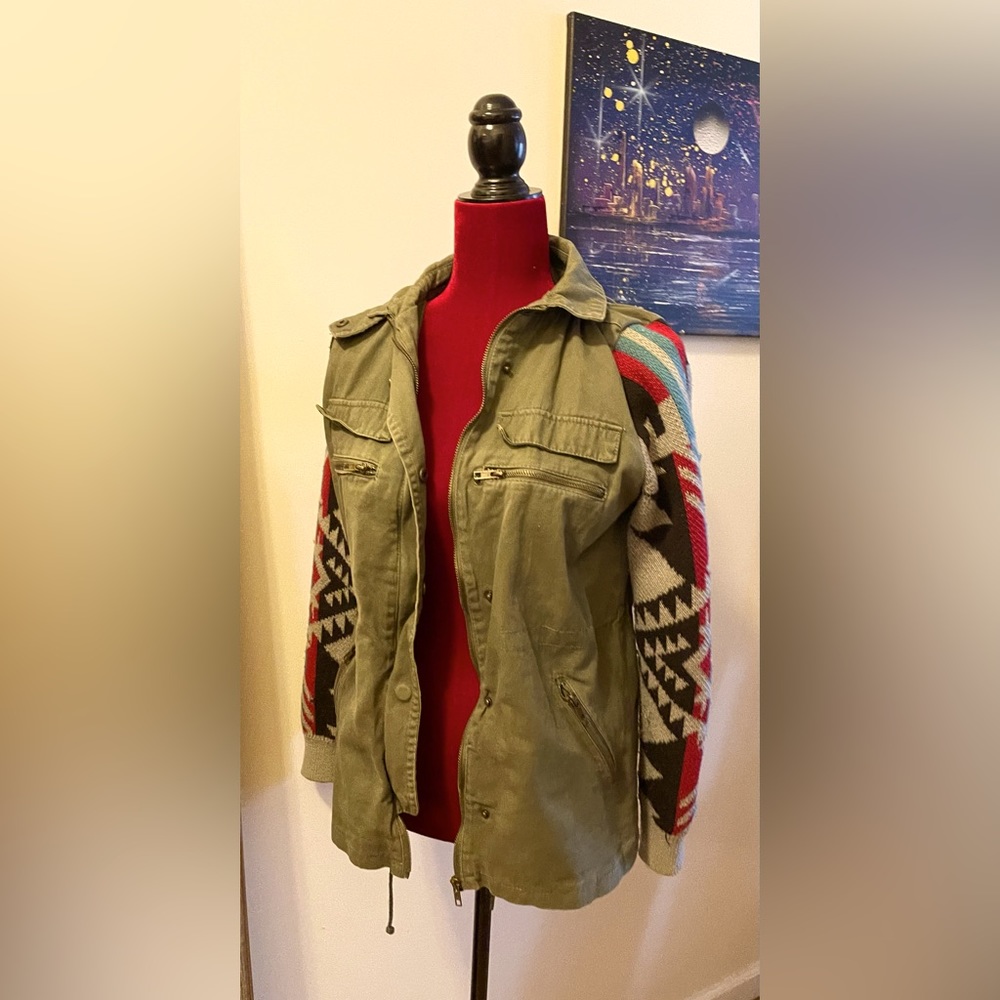 Thread&Supply Zipper and Button Up Jacket